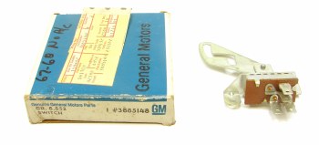 1967 1968 Camaro &amp; Firebird NOS Heater Control Fan Speed Switch GM# 3885148