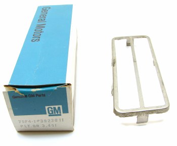 1967-1972 Camaro &amp; Firebird NOS Gas Pedal Pad Trim Plate GM# 3923611