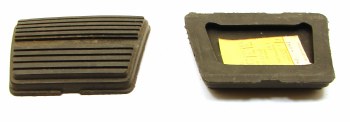 1967 1968 1969 Camaro Chevelle Nova NOS Clutch &amp; Brake Pedal Pads Original GM# 3921648