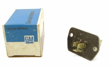 1967 1968 Camaro &amp; Firebird NOS AC Evaporator Box Resistor  GM# 3929055