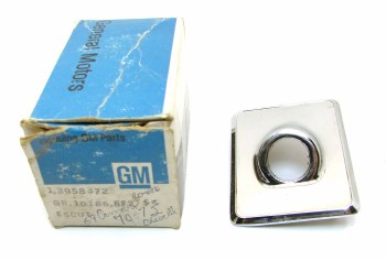 1968 1969 Camaro NOS Remote Mirror Chrome Bezel w/Standard Interior