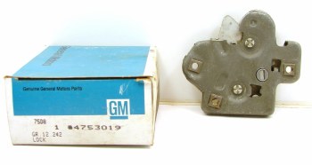 1967 1968 1969 Camaro Firebird Chevelle Nova NOS Trunk Latch Assembly  Original GM Part# 4753019