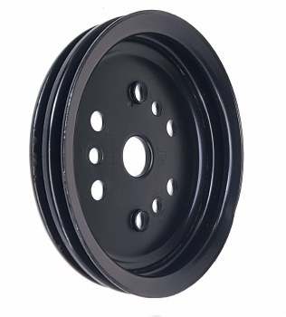 1964-1968 Camaro Chevelle Full Size Chevrolet Crankshaft Driver Pulley Single Groove 327 350 With Air Conditioning Used GM# 3850838