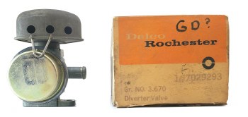 1969 Camaro Chevelle Nova Smog Diverter Valve #293 327 w/Auto