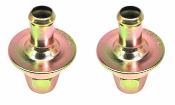 1968 1969 1970 Camaro Chevelle Nova Smog Check Valves Pair Restored &amp; Replated Original GM