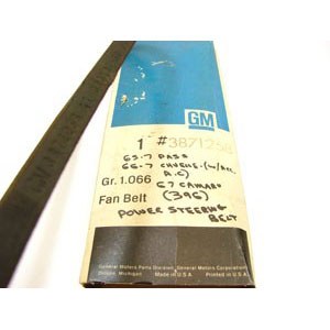 1967 Camaro NOS Power Steering Belt 302  Z/28  396-375 HP