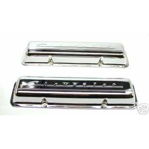 1967 Camaro Chevelle Nova 302 Z/28 SS 350 "Chevrolet" Chrome Valve Covers