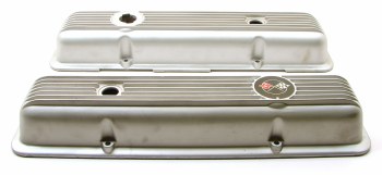 1969 1970 Camaro &amp; Corvette  302 Z/28 Finned Aluminum Valve Covers w/Drippers