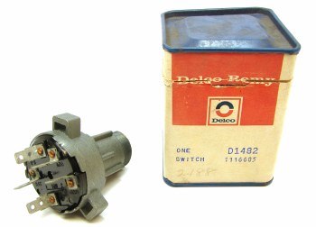 1966 1967 Camaro &amp; Firebird NOS Ignition Switch Assembly GM Part# 1116685