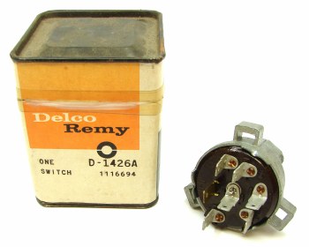1968 Camaro &amp; Firebird NOS Ignition Switch Assembly GM Part# 1116694
