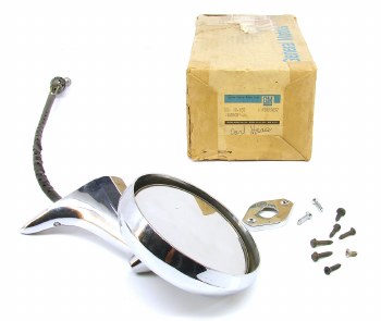 1967 Camaro NOS Remote Door Mirror GM# 3899657