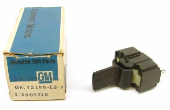 1967 1968 Camaro &amp; Firebird NOS Convertible Power Top Switch GM# 3906118