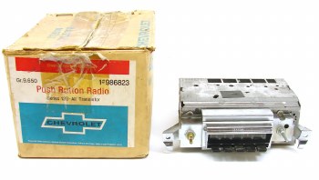 1967 1968 Camaro &amp; Firebird NOS AM Radio  Original GM# 986923