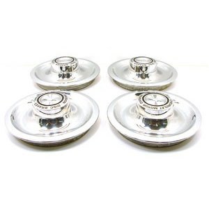 1967 Camaro Chevelle NOS Rally Wheel Caps Chevrolet Motor Division "Disc Brakes"