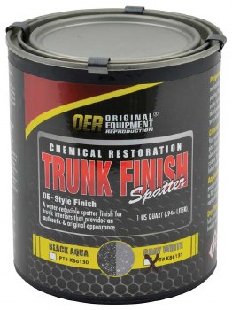 1967 1968 1969 Camaro Firebird Chevelle Nova Trunk Spatter Paint Quart OE Quality Grey &amp; Aqua