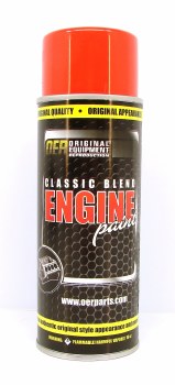 1965-1981 Camaro Chevrolet Engine Orange Paint  12 Oz Spray Can