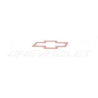 1967-1981 Camaro Chevelle Nova  Chevrolet Bow-Tie Decal 4" x 14-1/2"