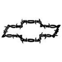 1967-1981 Camaro Chevelle Nova  Chevrolet Bow-Tie Decal Barbed-Wire Design