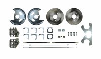 1967 Camaro Non-staggered Rear Wheel Disc Brake Conversion Kit Calipers & E-Brake