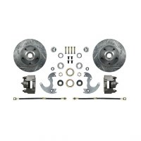 1967 1968 1969 Camaro Front Wheel Disc Brake Conversion Kit for 14" Factory Setup Performance Rotors & Calipers