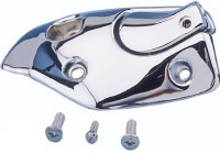 1967 Camaro & Firebird Convertible Sunvisor Bracket  LH  Chrome Finish