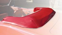 1967 1968 1969 Camaro & Firebird Convertible Top Boot OE Style With Clips Red