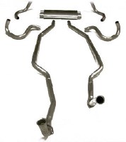 67 68 Camaro BB Aluminized 2-1/4" Dual Exhaust System 396 427 USA!