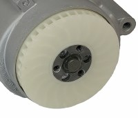 1968 1969 Camaro Chevelle Nova Full Size Smog Pump White Fan OE Style "Assembly Line Correct"