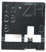 1969 Camaro Harrison Radiator ID Tag GM# 3020093 (ZH) 327 350 w/Manual