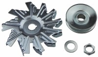 1965-1981 Camaro & Firebird Alternator Fan & Pulley Kit w/Nut & Washer