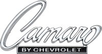 1968 1969 Camaro Camaro by Chevrolet Header Panel & Trunk Lid Emblem GM# 3916654