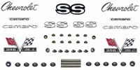 1967 Camaro SS 396 Emblem Kit For Super Sport 396  OE Quality!