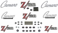 1969 Camaro Z/28 Standard Emblem Kit  OE Quality!