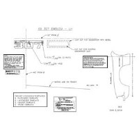 1969 Camaro Emblem Template Kit  307 Standard