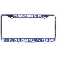 1966-1974 Camaro Chevelle Yenko License Plate Frame