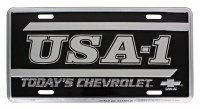 1965-1981 Camaro Chevelle Nova  License Plate USA-1"Today's Chevrolet"