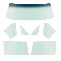 1967 Camaro & Firebird Convertible Tinted Glass Kit  OE Quality  Without Date Codes