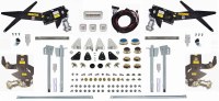 1968  Camaro & Firebird Power Window Door & Quarter Window Glass Track Installation Kit  Standard or Deluxe Interior