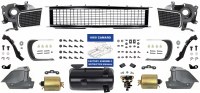 1968 Camaro Master Rally Sport Conversion Kit With Pre Riveted Assembled Black Grille  OE Quality!