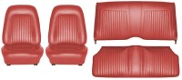 1967 Camaro Coupe Standard Interior Seat Cover Kit  OE Quality!  Red