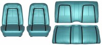 1967 Camaro Deluxe Interior Seat Cover Kit  OE Quality!  Turquoise
