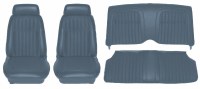 1969 Camaro Deluxe Comfortweave Interior Seat Cover Kit  OE Quality! Dark Blue