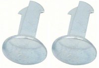 1967 1968 1969 1970 Camaro & Firebird Bucket Seat Hinge Cover Fasteners  Pair