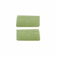 1969 Camaro Standard Interior Door Panels  Unassembled  Moss Green