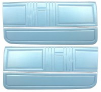 1967 Camaro  Standard Interior Pre-Assembled OE Style Door Panels  Light Blue