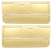 1967 Camaro  Standard Interior Pre-Assembled OE Style Door Panels  Gold