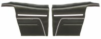 1969 Camaro Convertible Standard Interior  OE Style Rear Side Panels  Black