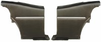 1968 1969 Camaro Coupe Deluxe Interior Pre-Assembled Rear Side Panels  Black