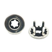 1968-1981 Camaro Chevelle Nova Door Lock Knob Ferrules Pair