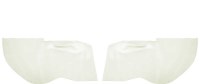 1969 Camaro & Firebird Coupe Rear Armrest Cover Upholstery  White